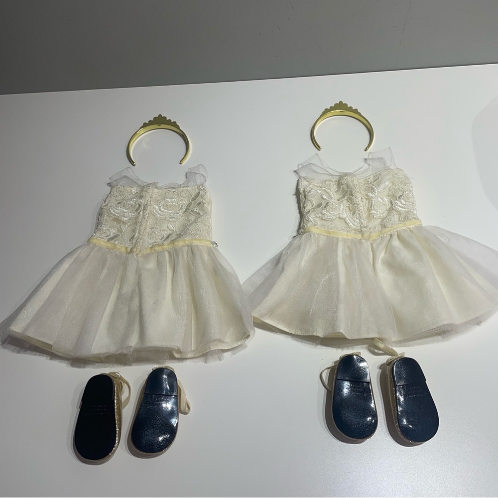 American Girl Truly me 2017 Celebration Dress set Bundle of 2 - Picture 4 of 11